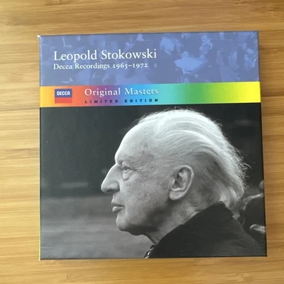Leopold Stokowski Decca Recordings 1965-1972 Decca Limited Edition 5 CD LIKE NEW - Image 1 of 4