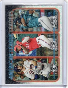 KYLE TUCKER - JULIO RODRIGUEZ - ADOLIS GARCIA 2024 Topps ALL STAR GAME FOIL #106 - Picture 1 of 1