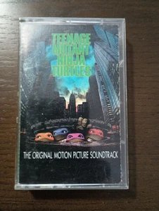 Teenage Mutant Ninja Turtles 1990 Motion Picture Soundtrack Cassette Tape - Picture 1 of 6
