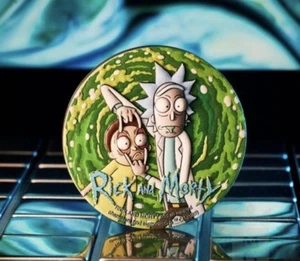 Niue 2023 $5 RICK AND MORTY 2oz Silver Coin limited Mintage 300 - Picture 1 of 7