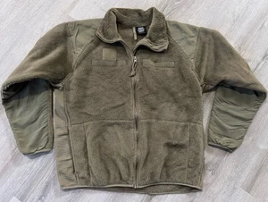 Peckham Polartec Gen 3 Fleece Jacket Size Medium Reg Coyote  Military Full Zip - Picture 1 of 7