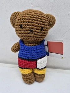 Mondrian x Just Orso Boris olandese 8 in peluche all'uncinetto - Foto 1 di 10