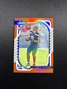 2022 Absolute Football Kenneth Walker 118 /75 orange - Bild 1 von 2