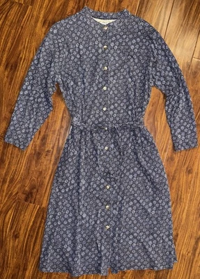 Vestido Orvis Vintage Manga Larga Modesta Pradera Años 90 Cottagecore Para Mujer Talla Lg Foto 1 de 4