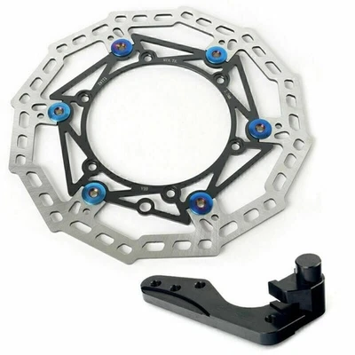 Adaptador de rotor de disco de freno de gran tamaño para Husaberg FE/FE E/FS/FC/FX EXC/SX/GS/SXF/XC Foto 1 de 4