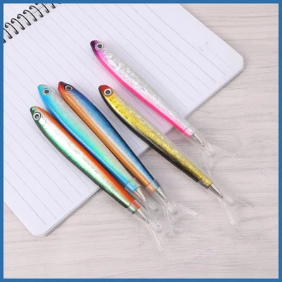 MARKENLOS Kreativer Fisch Kugelschreiber Füller Stift lustig Schule Schreiben Geschenk