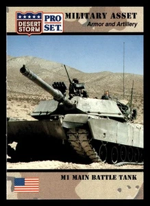 M1 Main Battle Tank 1991 Pro Set Desert Storm #208 *121 - Bild 1 von 2