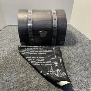 Las Vegas Raiders Box Set Collector's Chest NFL Football Super Bowl LXV Fans - Bild 1 von 10