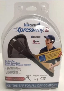 Blue Parrot Xpressway II On-The-Ear Noise Canceling Convertible Wireless Headset - Picture 1 of 4