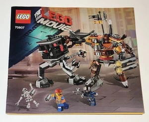 Lego # 70807 MetalBeard's Duel THE LEGO MOVIE nur Anleitung Top Zustand - Bild 1 von 7