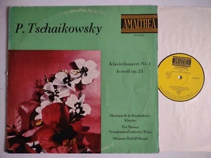 MONIQUE DE LA BRUCHOLLERIE PLAY TCHAIKOVSKY PIANO CONCERTO NO 1 AMALTHEA 2120 - Picture 1 of 4