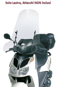 KAPPA Parabrezza Trasparente Solo Lastra Per Kymco Agility 50 R16 2008-2013 - Foto 1 di 3