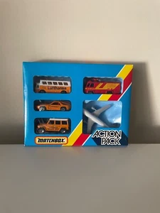 Matchbox - Superfast - Lufthansa Action Pack - G-11 - 1986 MIB Free Post + Track - Picture 1 of 14