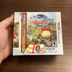 Scribblenauts Unlimited (Special Edition) Pencil Stylus Bundle - Nintendo 3DS - Picture 1 of 12