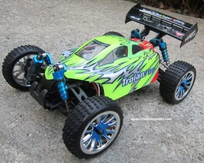  RC Brushless Electric Buggy / Car 1/16 Scale LIPO TOP 4WD RTR  18504 Warranty - Image 1 of 4