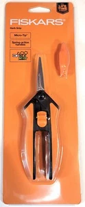 Fiskars Non-Stick Micro-Tip Pruning Snips NEW - Picture 1 of 13