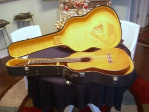 VALENCIA SEGOVIA E30 BROWN/BLOND 6 STRING CLASSICAL ACOUSTIC GUITAR w/ Case - Picture 1 of 6