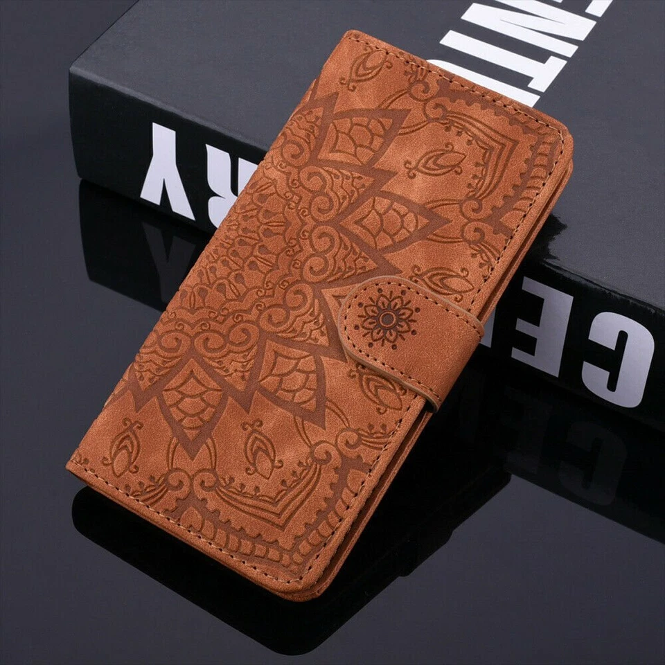 For Samsung Galaxy A51 A50 A20 A21s A10e Flip Magnetic Leather Wallet Case Cover - Image 1 of 4