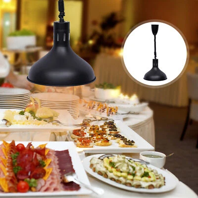 Food Heat Lamp Commercial Food Warmer Lamp Food Heating Lamp 250W Hanging USA - Image 1 of 4