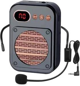 Amplificador de voz portátil, amplificador de voz personal recargable Bluetooth, sistema de megafonía - Imagen 1 de 7
