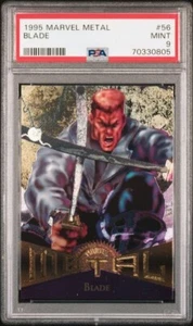 1995 Marvel Metal #56 Blade PSA 9 - Picture 1 of 2
