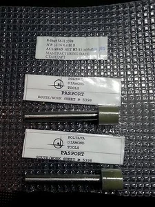 Diamant Schleifstift 1A1W / Diamond grinding pin Ø10, 12, 16, 20mm NEU OVP - Picture 1 of 1
