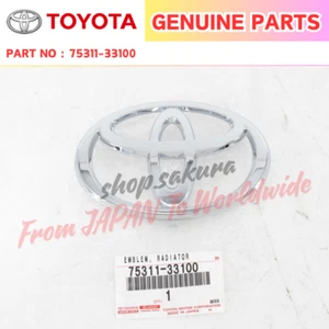 Genuine OEM Toyota 75311-33100 Front Grille Emblem 2003-06 4Runner 2002-05 Camry - Bild 1 von 1
