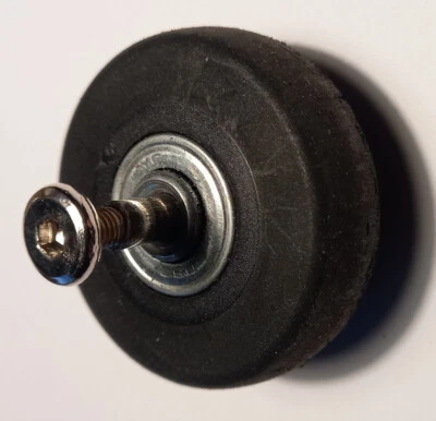 Koffer 2 Ersatzrollen Trolley 2 Ersatzräder Rolle Transportrollen Reparatursatz - Bild 1 von 2