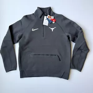 Nike Mens Tech Fleece Texas Longhorns PE Sz M Playoff CFP Sweatshirt UT 1/4 Zip - Picture 1 of 10