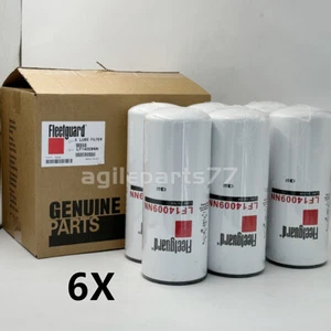 6X Fleetguard LF14009NN NanoNet Oil Filter Cummins Upgrade LF9009 Free Shipping - Picture 1 of 5