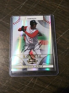 Donruss 2008 - Threads - Autógrafos base de novato - 380/999 - Yohermyn Chávez #149 - Imagen 1 de 2