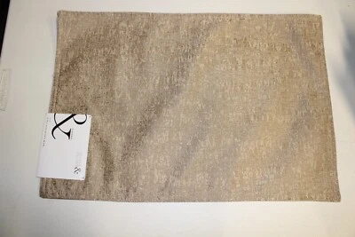 Set of 4 Olivia and Oliver Ava Placemat 13" X 19" Gold - Image 1 of 4