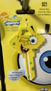 Bob Esponja Llave en Blanco Casa Llave Schlage SC1 3D Pintado Gran Tamaño - Imagen 1 de 1