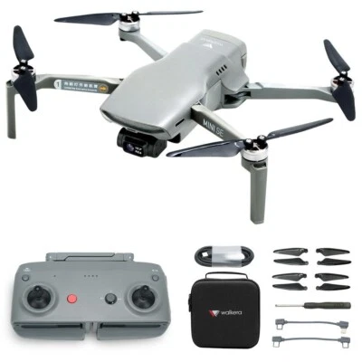 Walkera Foldable GPS Drone T210 mini SE with 4K HD camera, 2 batteries in set - Image 1 of 4