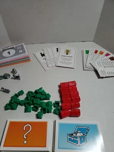 Monopoly Replacement Game Pieces Money Chance Community Chest Hotels Houses - Picture 1 of 8