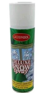 Spray de nieve de lujo tienda de Navidad Goodmark - decoración de vacaciones invierno escarcha - Imagen 1 de 2