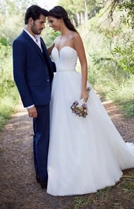NEW Wedding Dress Ronald Joyce 18411 SIZE 10 was £1350 - Picture 1 of 3