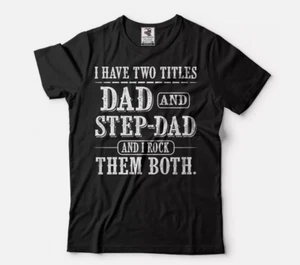 Fathers Day Gifts Tshirt, Step Dad Gifts, Awesome Gifts for Step Dad Shirts - Picture 1 of 2