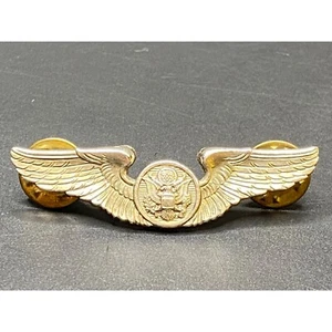 Segunda Guerra Mundial Colección Fuerza Aérea Militar Ejército Alas Pin Águila Cresta E Pluribus Unum Alistado - Imagen 1 de 6