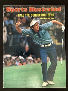 Hale Irwin Signed Sports Illustrated 6/24/74 No Label PGA Golf Masters Auto JSA - Picture 1 of 5
