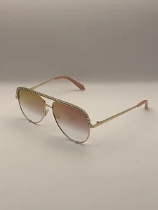 Quay Australia High Key Mini Bling Sunglasses Womens Aviator Gradient Glam - Picture 1 of 15