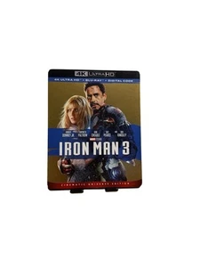 Iron Man 3 (4K Ultra HD, Blu-ray 2013) Marvel w/ Rare Slipcover (No Digital) - Picture 1 of 6