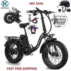 KETELES KF9 48V 35AH Elektrofahrrad 20*4" Faltbares Mountain E-bike 180KM - Bild 1 von 18