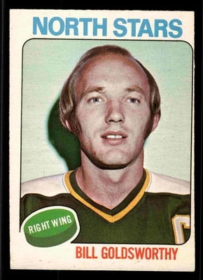 1975-76 O-Pee-Chee Bill Goldsworthy #180 - Minnesota North Stars - Image 1 of 2