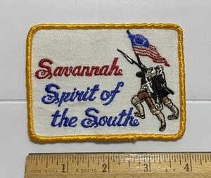 Insignia parche bordado Savannah Spirit of the South Revolutionary War Soldiers - Imagen 1 de 3