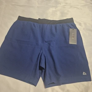 Rbx Herren marineblau Größe Large Tasche Sportshorts - Bild 1 von 8