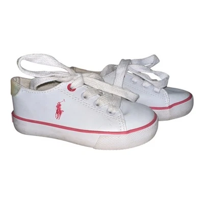 Polo Ralph Lauren Grils Tennis Shoes, Size 7 - Image 1 of 4