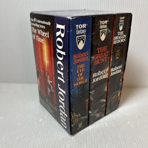 The Wheel of Time Paperback Boxed Set I ~ Books 1-3 by Robert Jordan ~ Fantasy - Picture 1 of 24