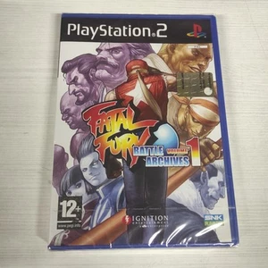 Fatal Fury Battle Archive Volume 1 PS2 PAL Ita Nuovo Sigillato Snk Neo Geo New - Foto 1 di 10