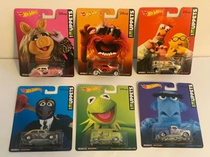 Hot Wheels 2014 Pop Culture The Muppets Disney Kermit Metal Rare New  Set 6 - Picture 1 of 19